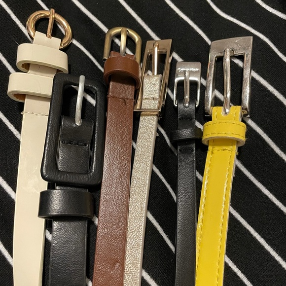 Accessories - SIX Skinny Belts